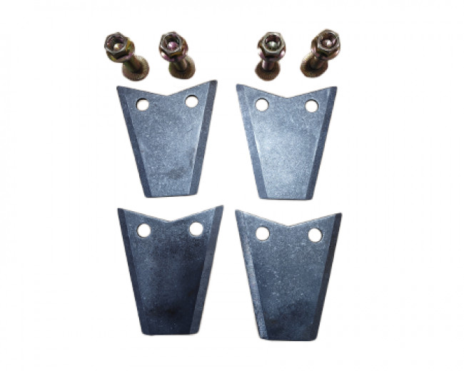 CUCHILLA TRITURADOR CASE 9230 CEMENTADA KIT X 4
